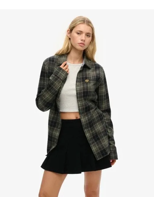 Vintage Cord Pleated Mini Skirt