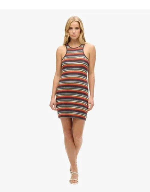 Vintage Stripe Racer Dress