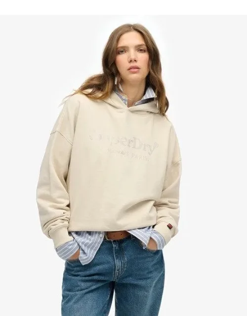 Venue Metallic Relaxed Hoodie