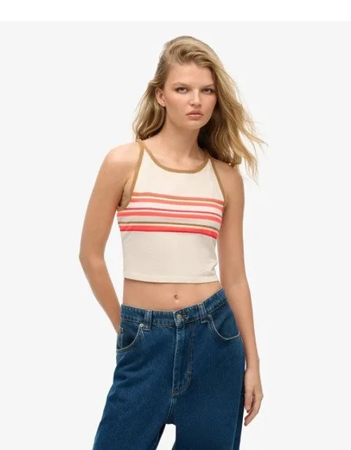 Vintage Stripe Surf Tank Top