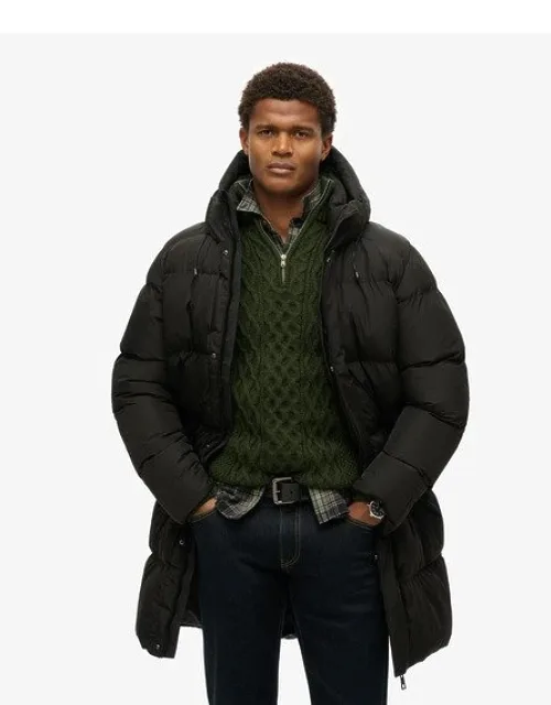 Hooded Sports Puffer Coat