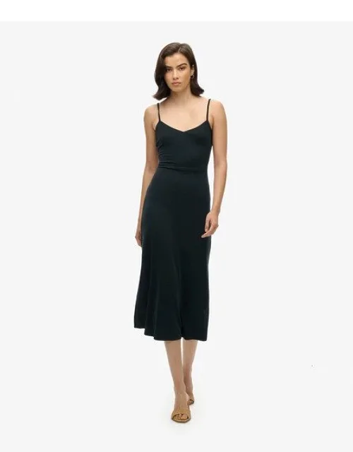 Jersey Open Back Dress