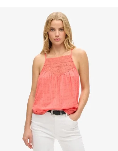 Lace Cami Beach Top
