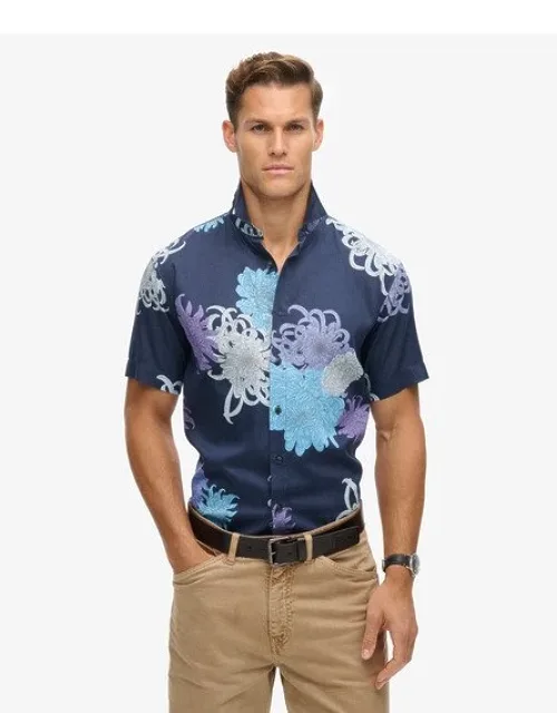 Superdry Hawaiian Shirt - Relaxed Fit, Button-down