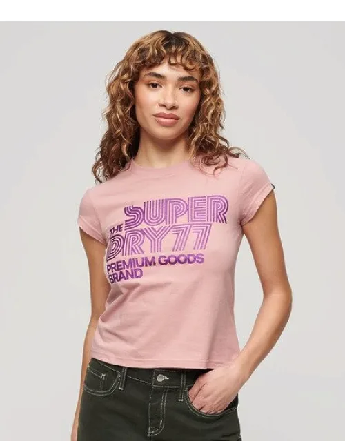 Retro Glitter Logo T-shirt
