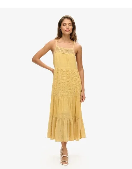 Vintage Lace Cami Maxi Dress
