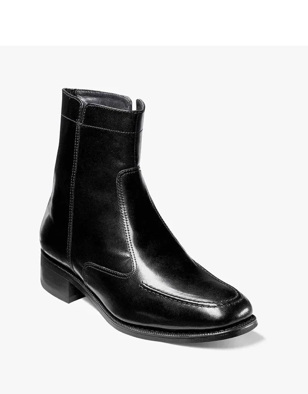 Essex Moc Toe Zipper Boots