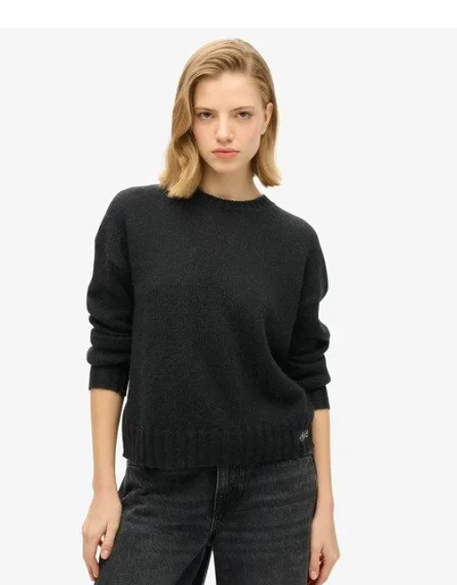 Essential Crew Neck Jumper - Soft Knitted Fabric, Relaxed Fit