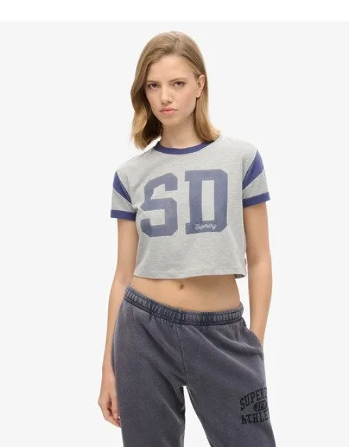 Athletic Essentials Graphic Ringer T-shirt