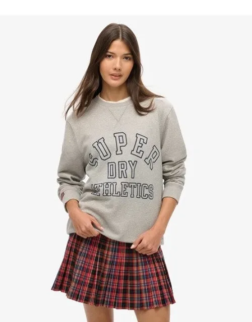 Mid Rise Check Mini Skirt - All-over Check Pattern, Pleated Design