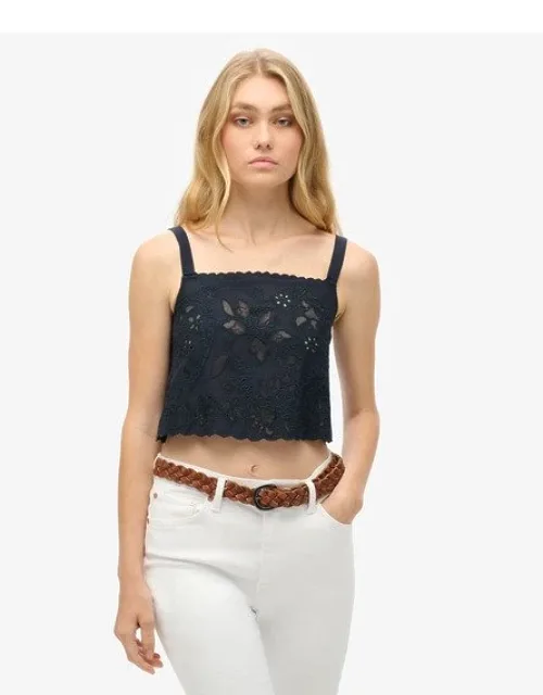 Ibiza Embroidered Cami Top