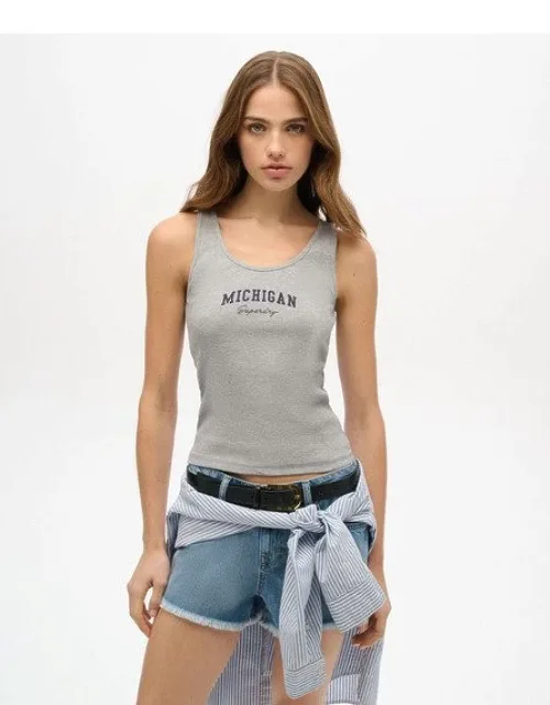 Athletic Essential Graphic Vest Top