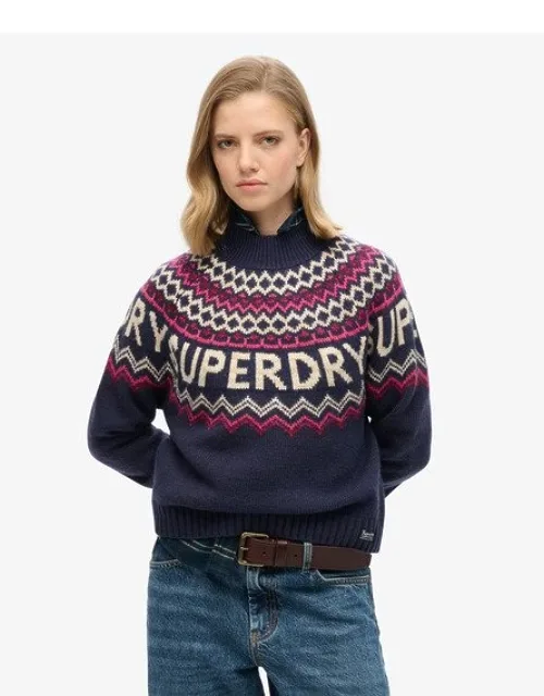 Fairisle Branded Jumper