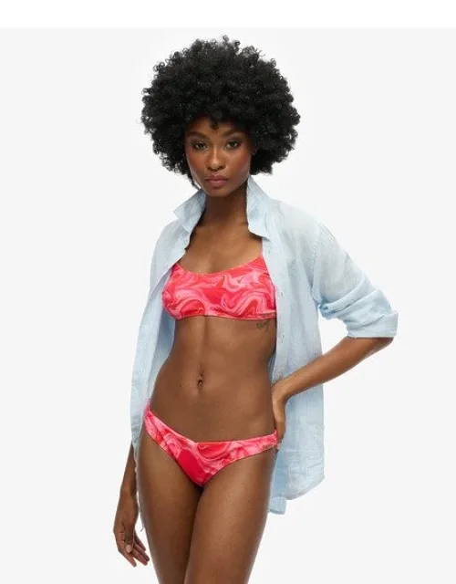 Print Bralette Bikini Top