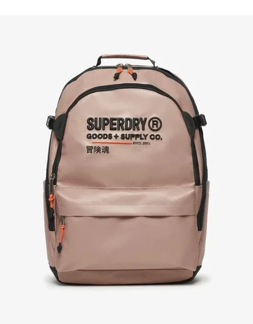 Tarp Utility Backpack With Adjustable Straps And Multiple Pockets