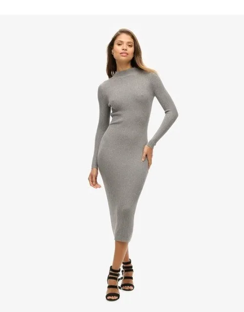 Backless Bodycon Midi Dress