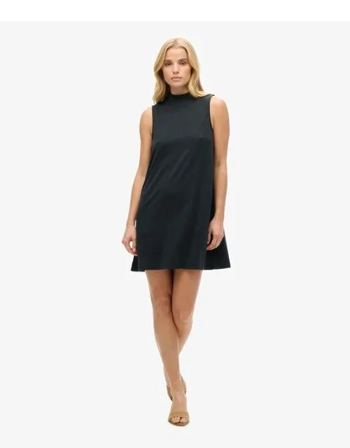Sleeveless A-line Mini Dress