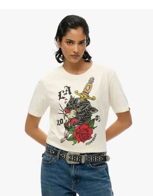 Neo Trad Tattoo Relaxed T-shirt