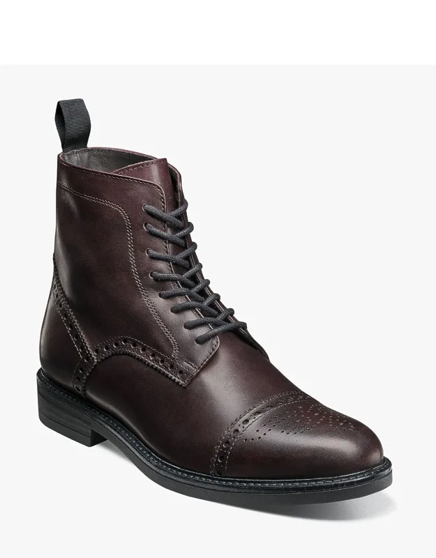 Giotto Cap Toe Lace Up Boots
