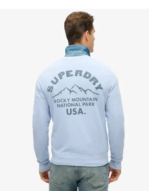 Lo-fi Outdoor Mono Relaxed Crew Sweatshirt