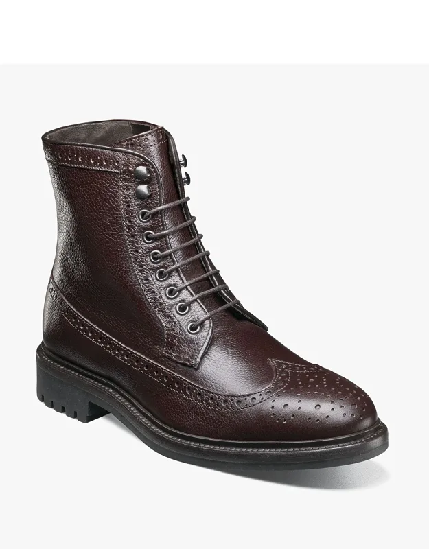 Laredo Wingtip Lace Up Boots