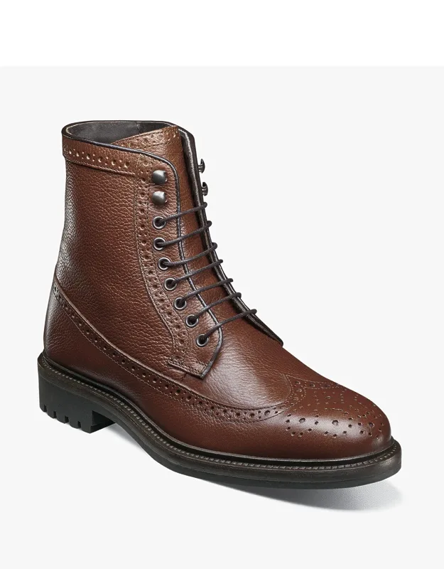 Laredo Wingtip Lace Up Boots