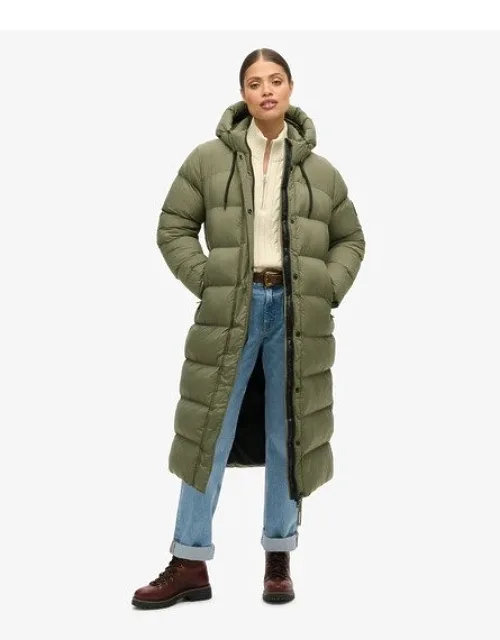 Rip-stop Longline Puffer Coat