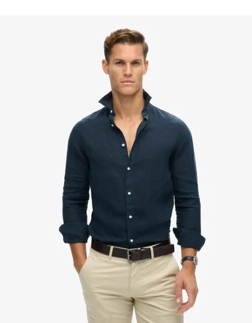 Casual Linen Long Sleeve Shirt