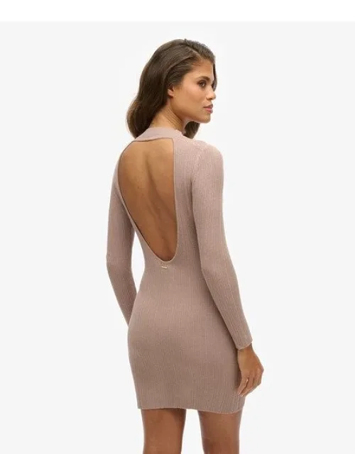 Backless Bodycon Mini Dress