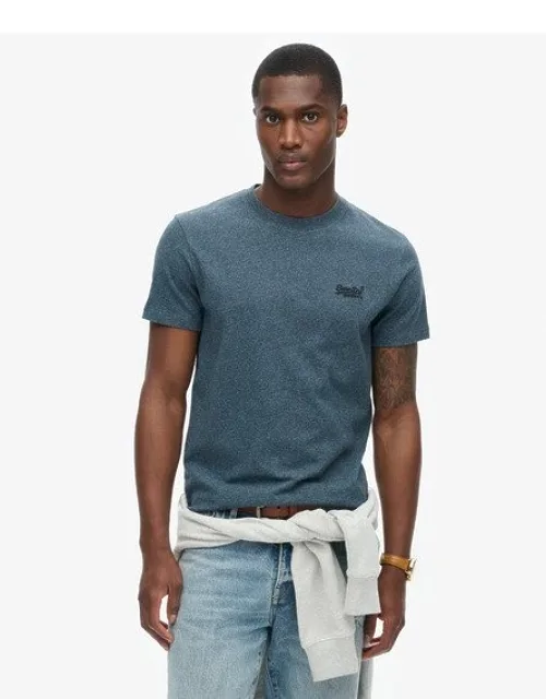 Superdry Essential Logo T-shirt With Ribbed Crew Neckline And Slim Fit