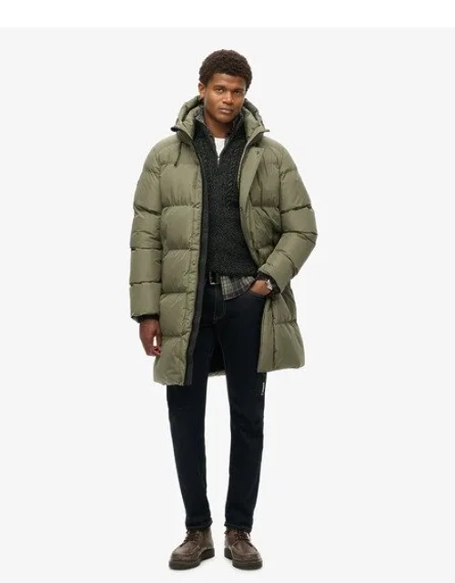 Hooded Sports Puffer Coat
