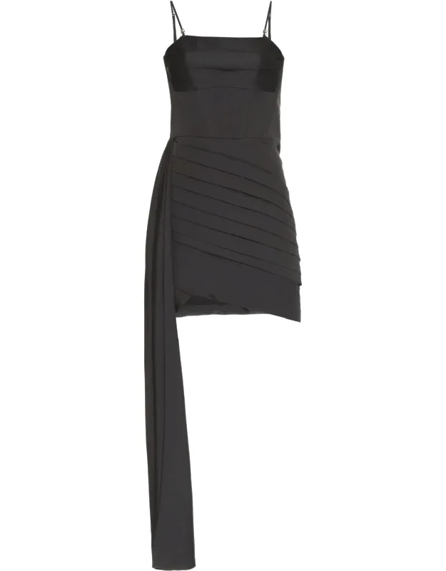 Asymmetrical Mini Dress
