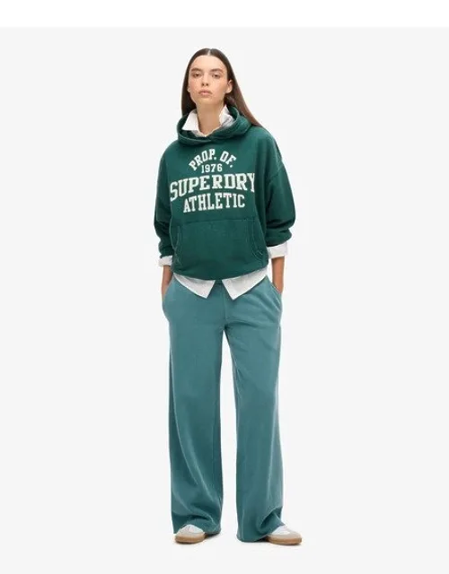 Embroidered Wash Straight Joggers
