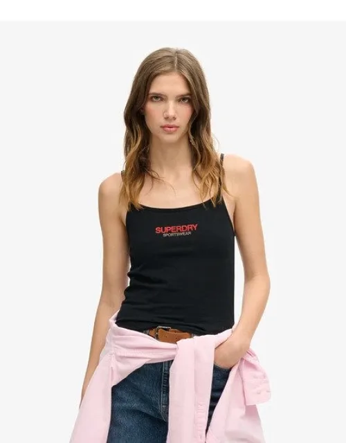 Sportswear Logo Fitted Cami Top