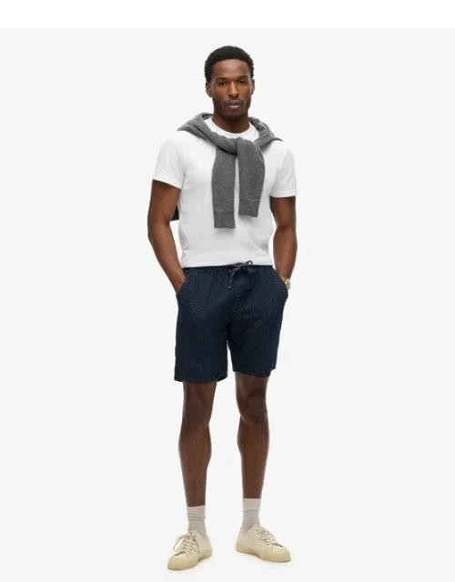 Indigo Bermuda Dot Shorts