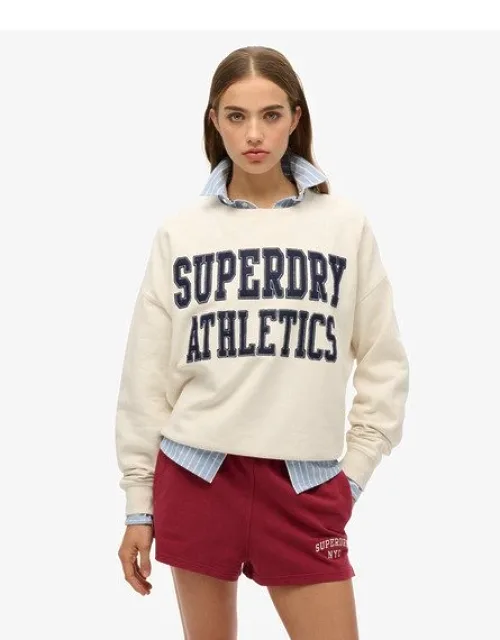 Athletic Essentials Relaxed Applique Sweatshirt