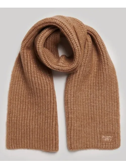 Ribbed Knit Scarf