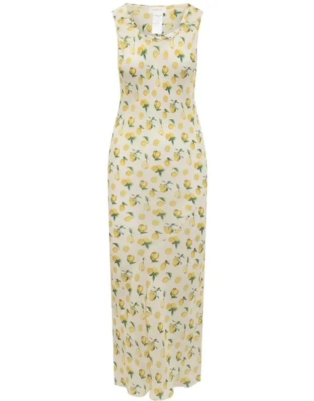 Dress With Lemon Print