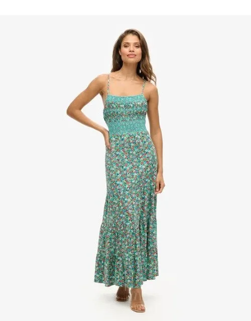 Smocked Cami Maxi Dress