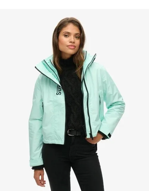 Hooded Embroidered Windbreaker Jacket
