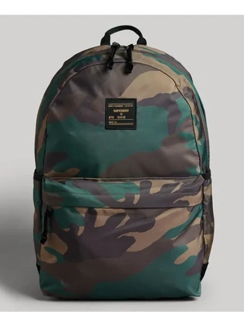 Superdry Printed Montana Backpack With Padded Laptop Sleeve And Adjustable Shoulder Straps