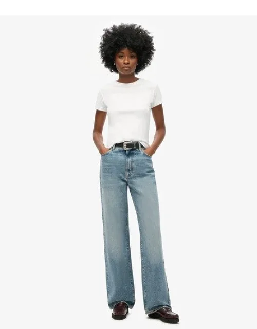 Organic Cotton Wide Leg Jeans