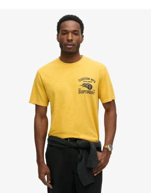 Biker Graphic Loose T-shirt