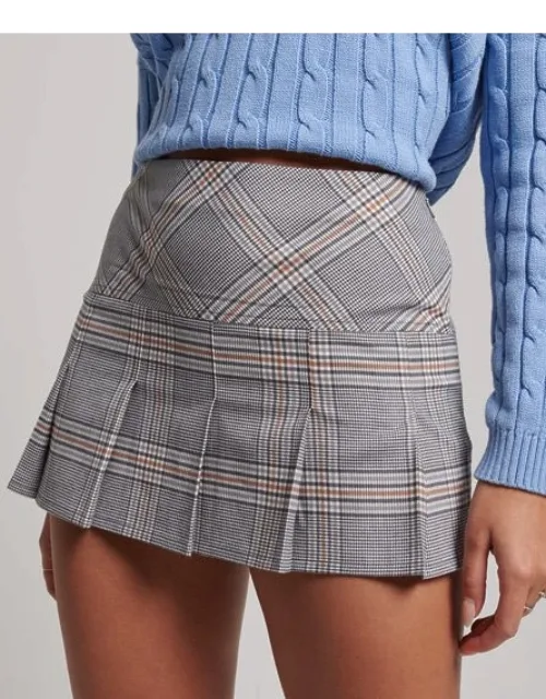 Classic Check 1/2 Pleat Skirt