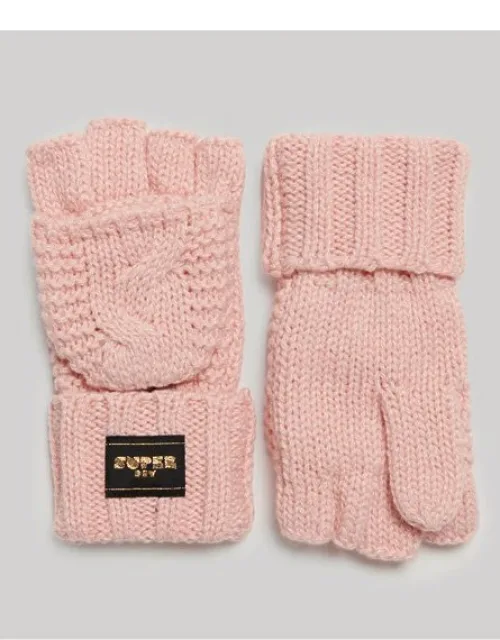 Cable Knit Gloves