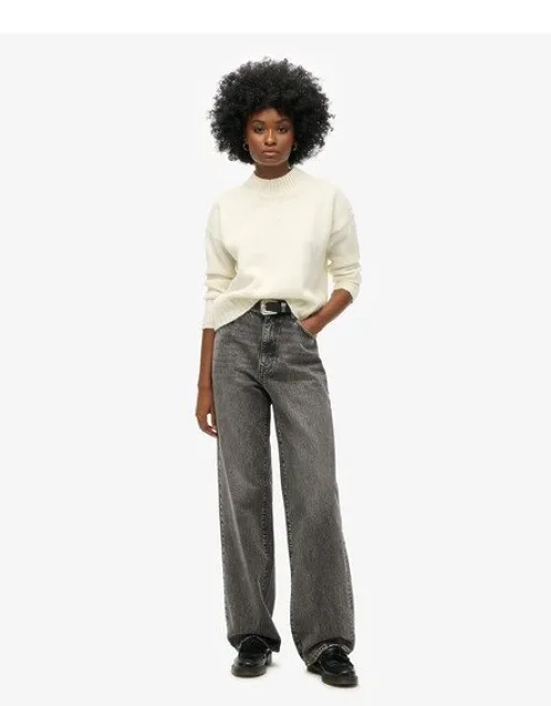 Organic Cotton Wide Leg Jeans