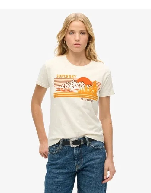 Outdoor Stripe Fitted T-shirt
