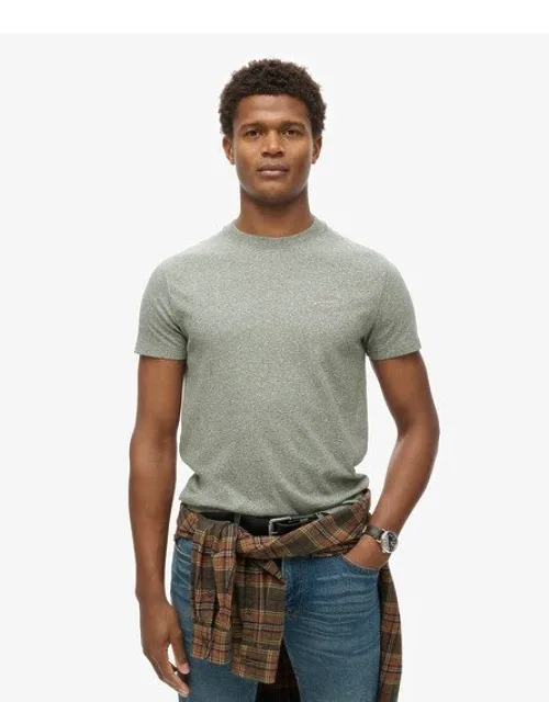 Superdry Organic Cotton Essential Logo T-shirt Ribbed Crew Neckline, Short Sleeves