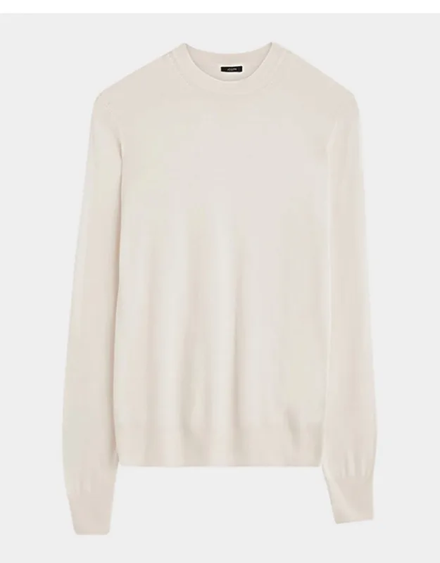Crewneck Cashmere-blend Sweater