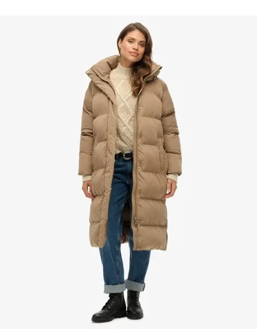 Longline Hooded Puffer Coat